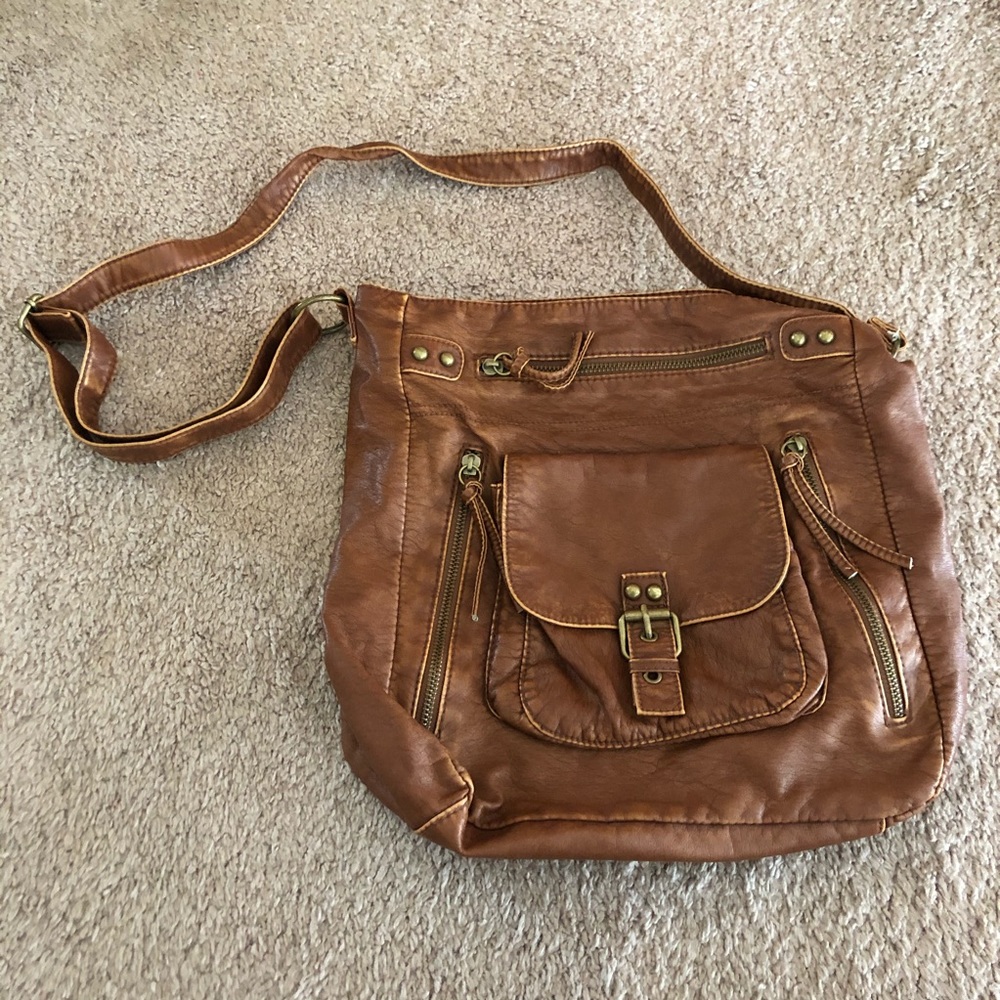 Mossimo Brown Crossbody bag